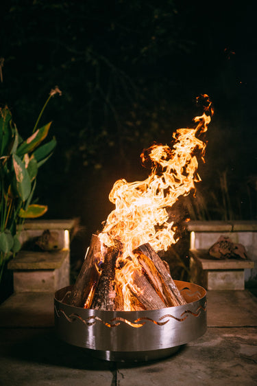 Fire Pit Art Fire Surfer Outdoor Fire Pit